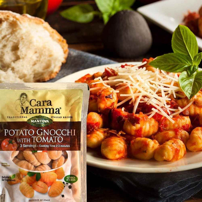 POTATO GNOCCHI WITH TOMATO