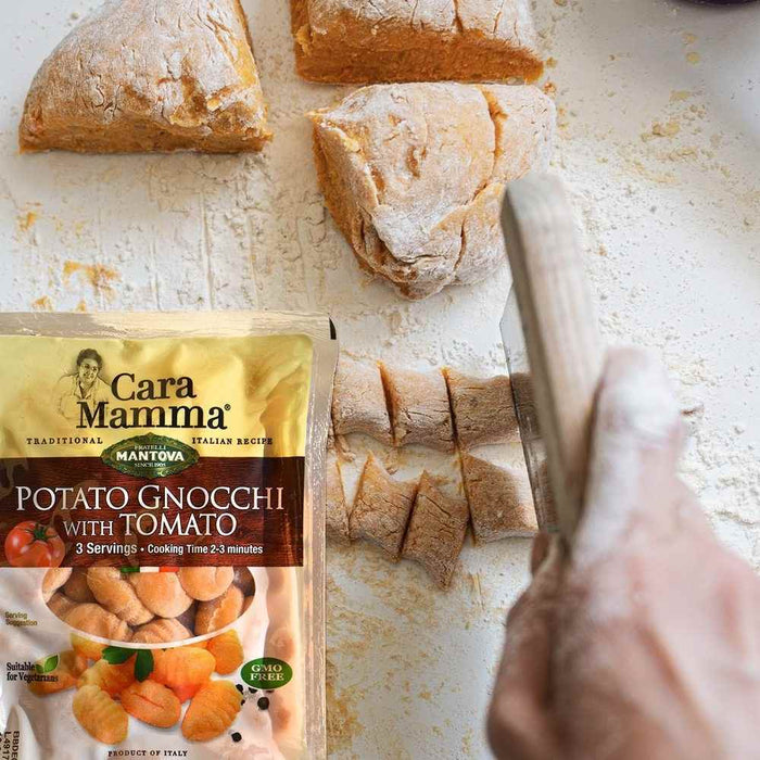 POTATO GNOCCHI WITH TOMATO