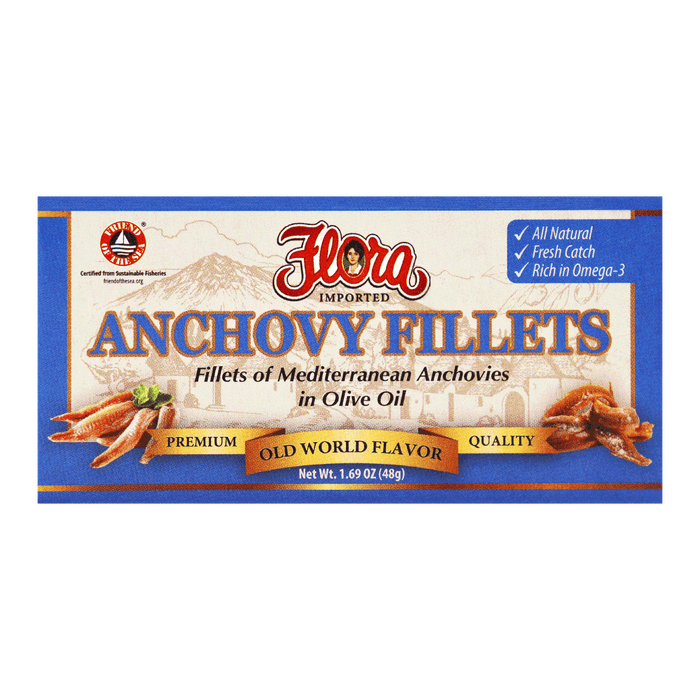 ANCHOVY FILLETS IN OLIVE OIL