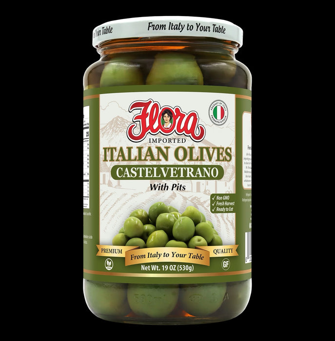 OLIVES CASTELVETRANO WITH PIT