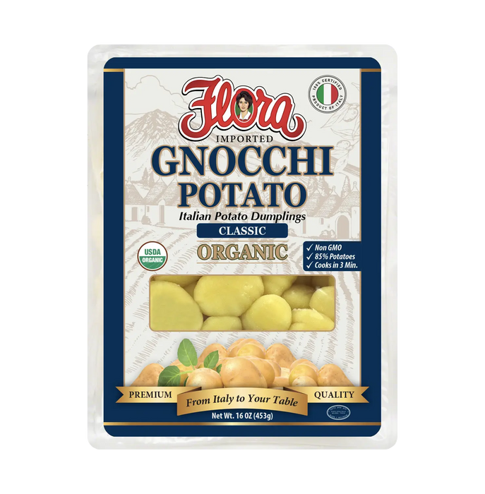 GNOCCHI CLASSIC ORGANIC POTATO PASTA