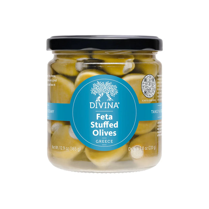 DIVINA FETA STUFFED OLIVES