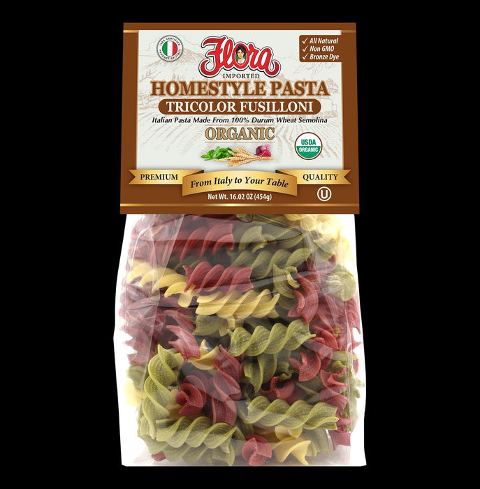 HOMESTYLE  FUSILLONI TRICOLOR ORGANIC