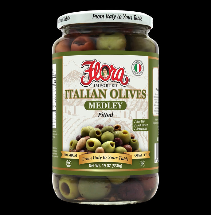 OLIVE ITALIAN MIX - PITTED