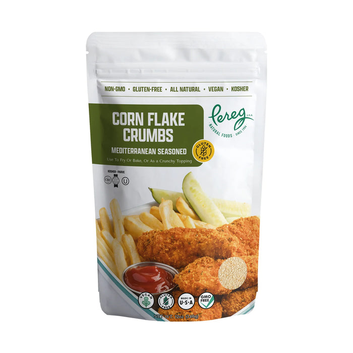 GF CORN FLAKE CRUMBS - MEDITERRANEAN SEASONED