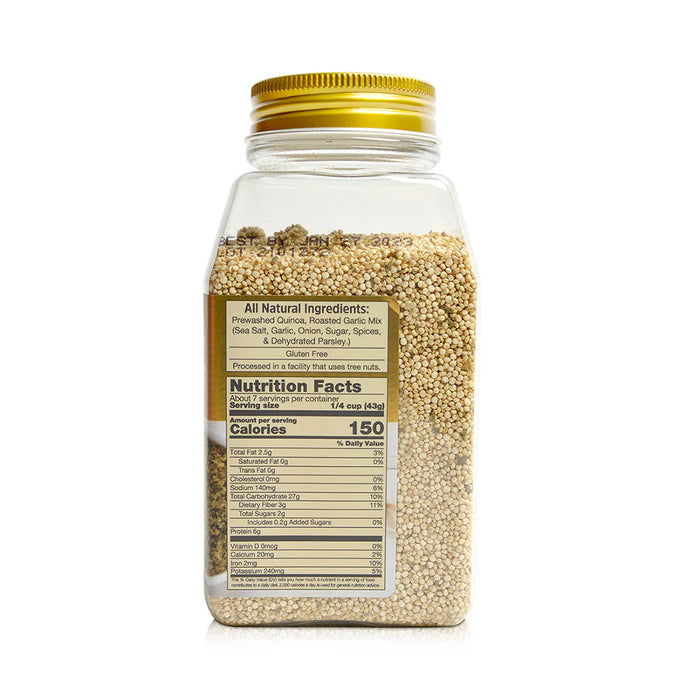 QUINOA ROASTED GARLIC CANISTER