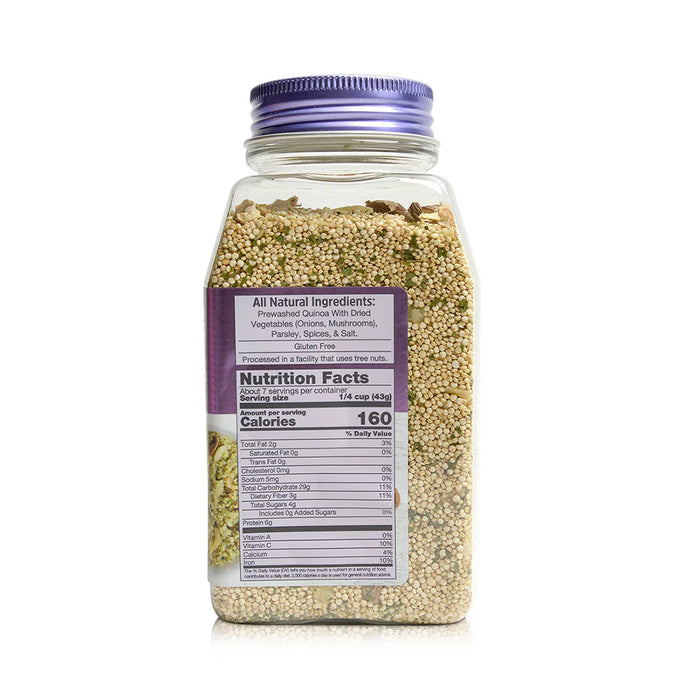 QUINOA WITH MUSHROOMS CANISTER