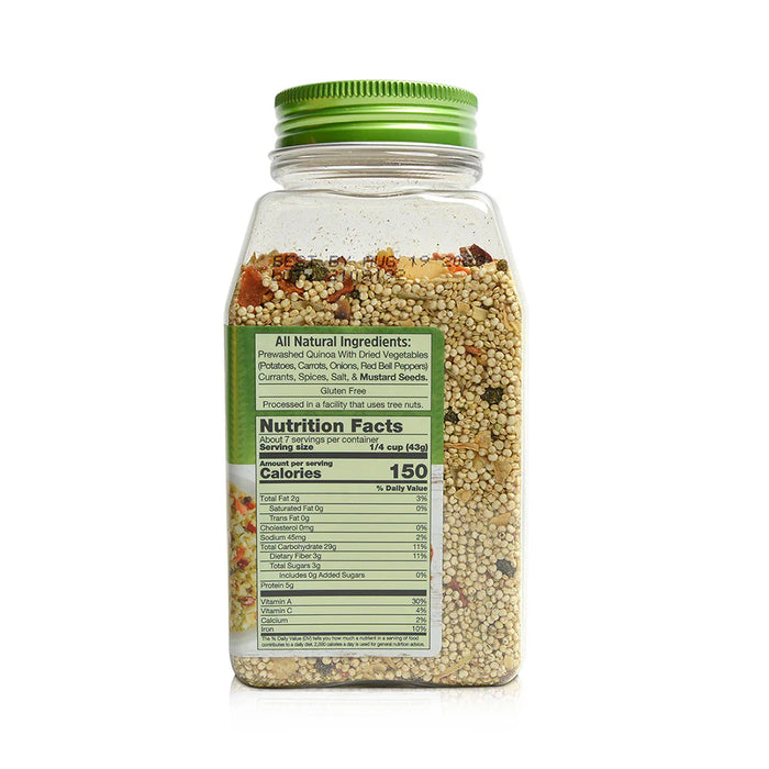 QUINOA WITH VEGETABLES CANISTER