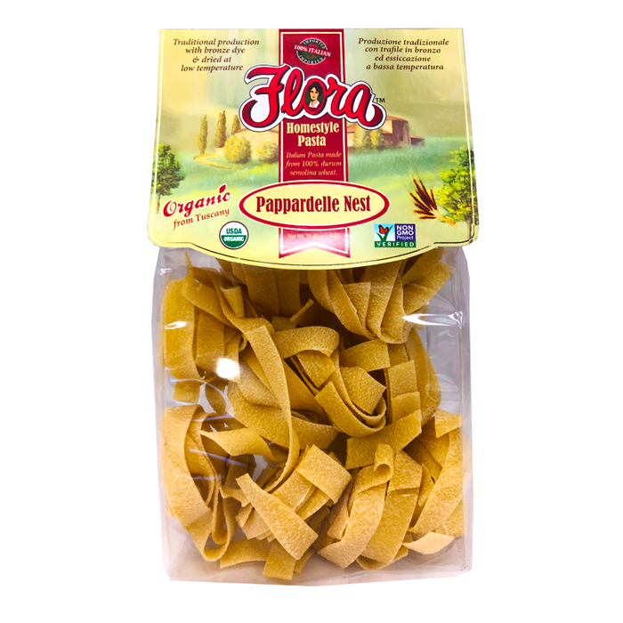 HOMESTYLE PAPPARDELLE NEST ORGANIC PASTA