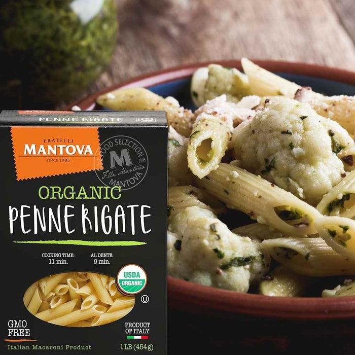 Penne Rigate Organic Pasta