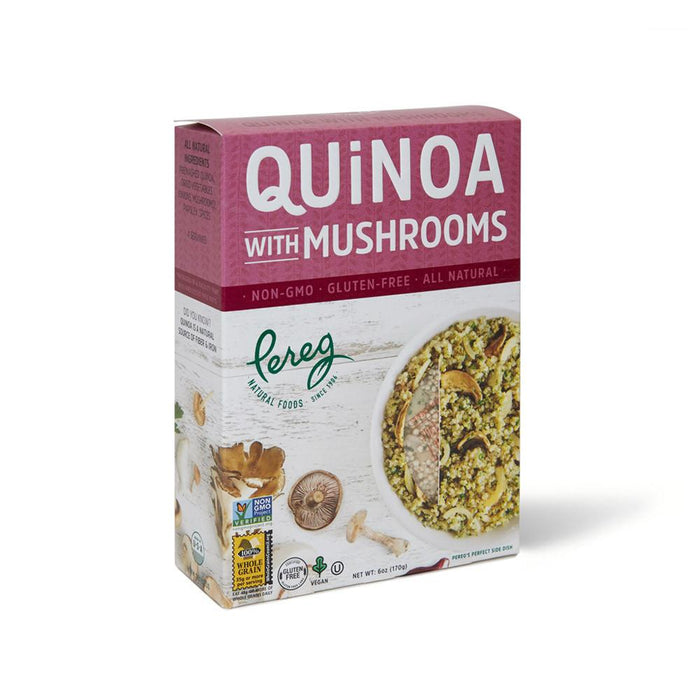 Quinoa Mushrooms