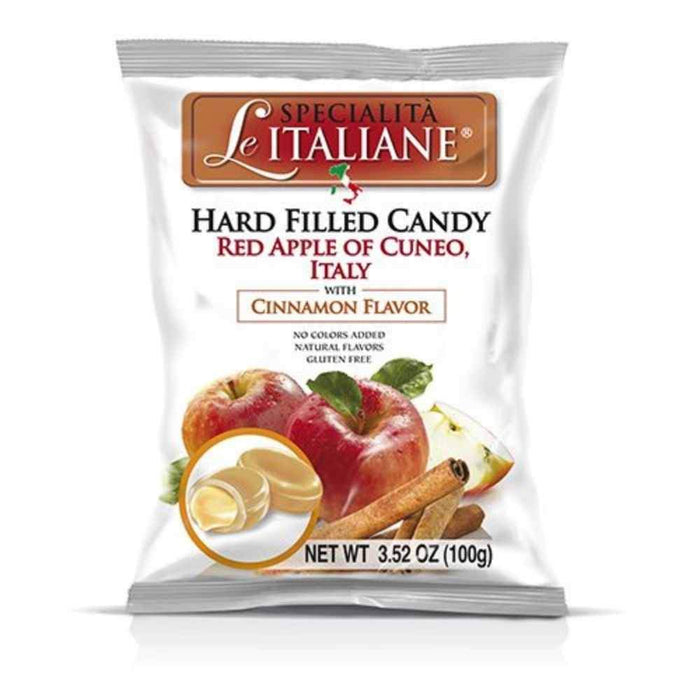 Hard Filled Candy Red Apple from Cuneo